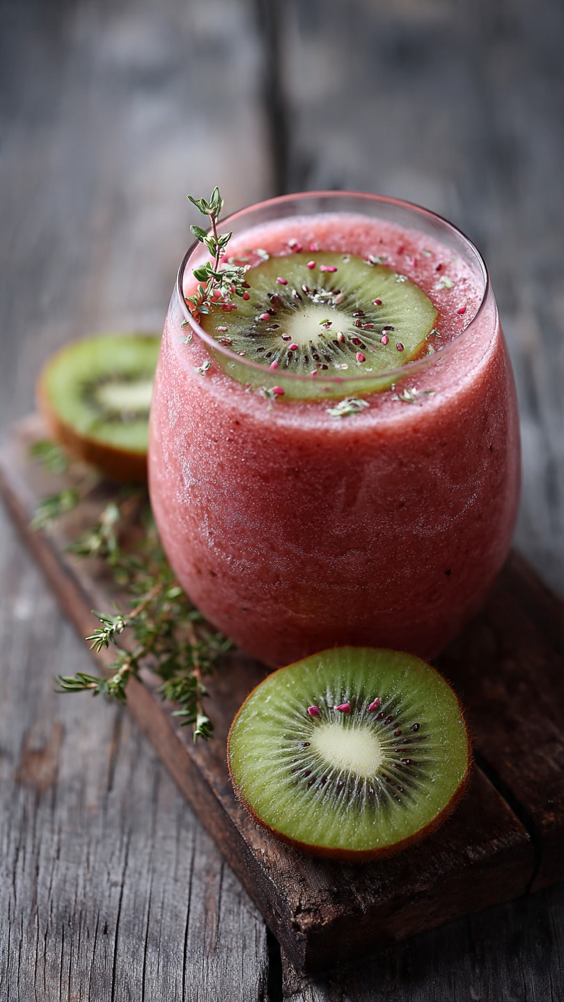Strawberry Kiwi Smoothie