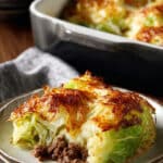 Savory Cabbage Beef Bake