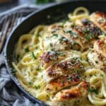 Creamy Garlic Parmesan Chicken Pasta