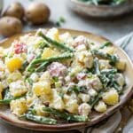 Creamy Green Bean Potato Salad