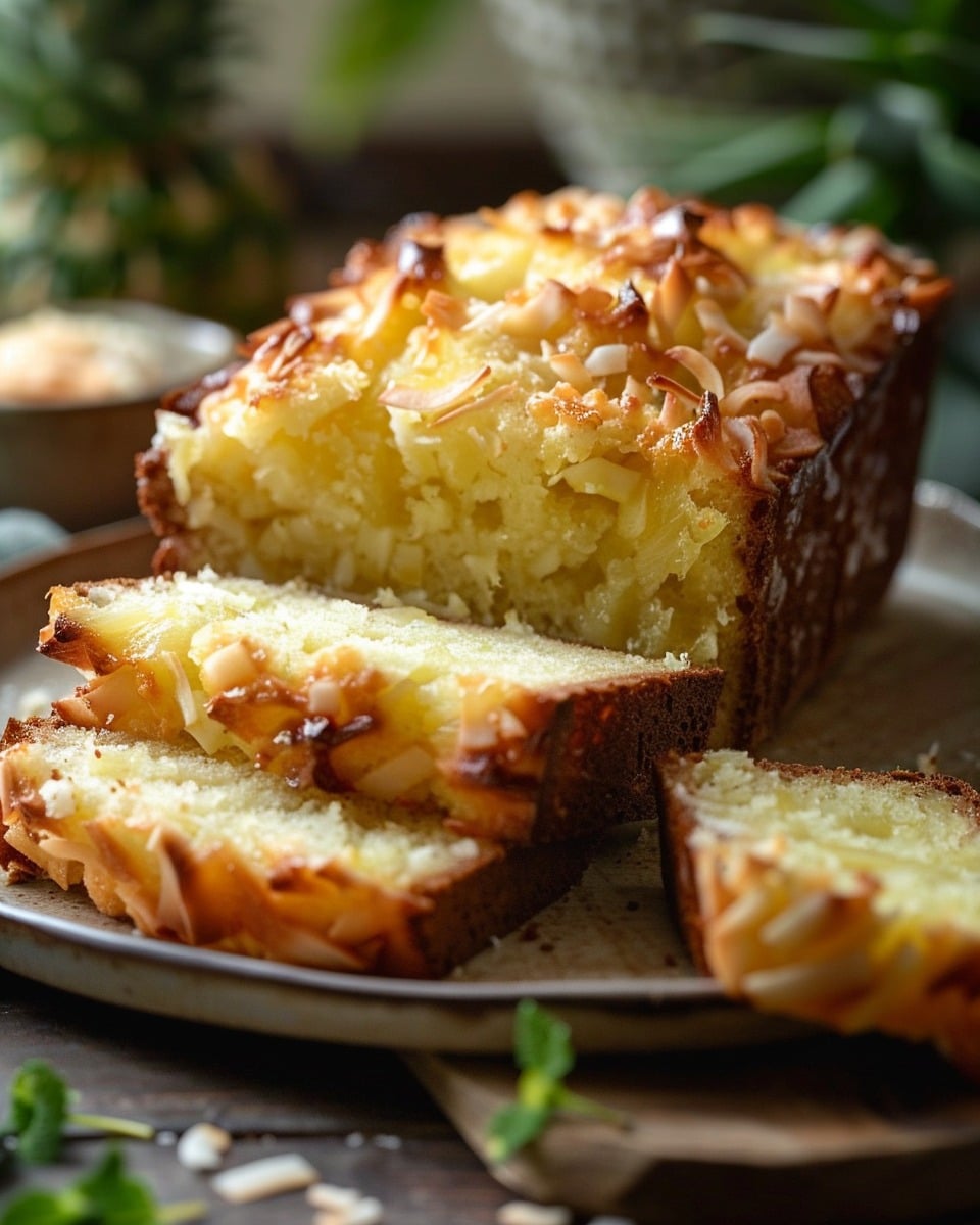Cozy Pineapple Coconut Bread