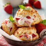 Strawberries and Cream Scones