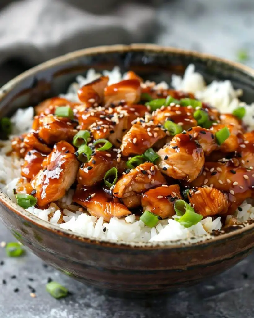 Chicken Teriyaki Rice Bowls