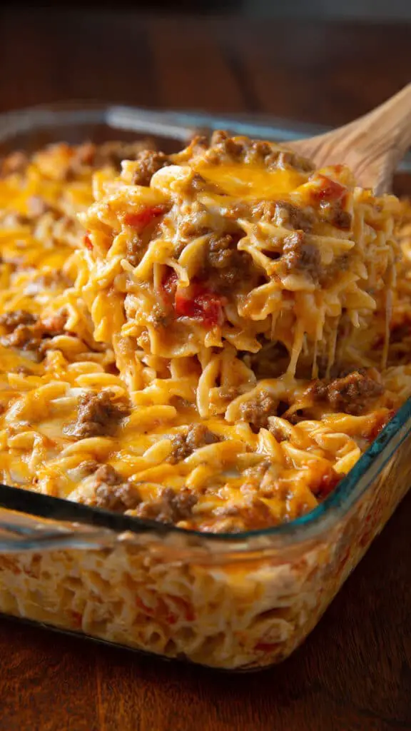 Sour Cream Beef Noodle Casserole