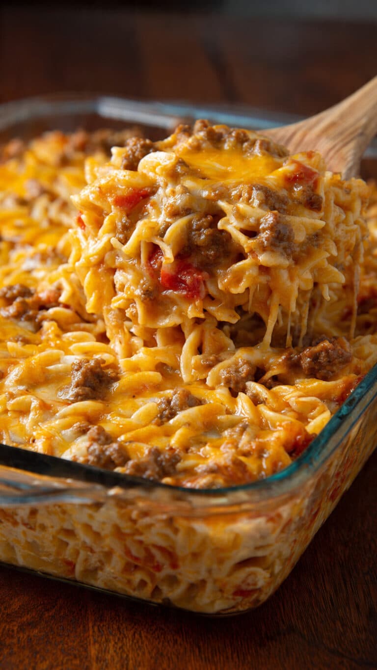 Sour Cream Beef Noodle Casserole