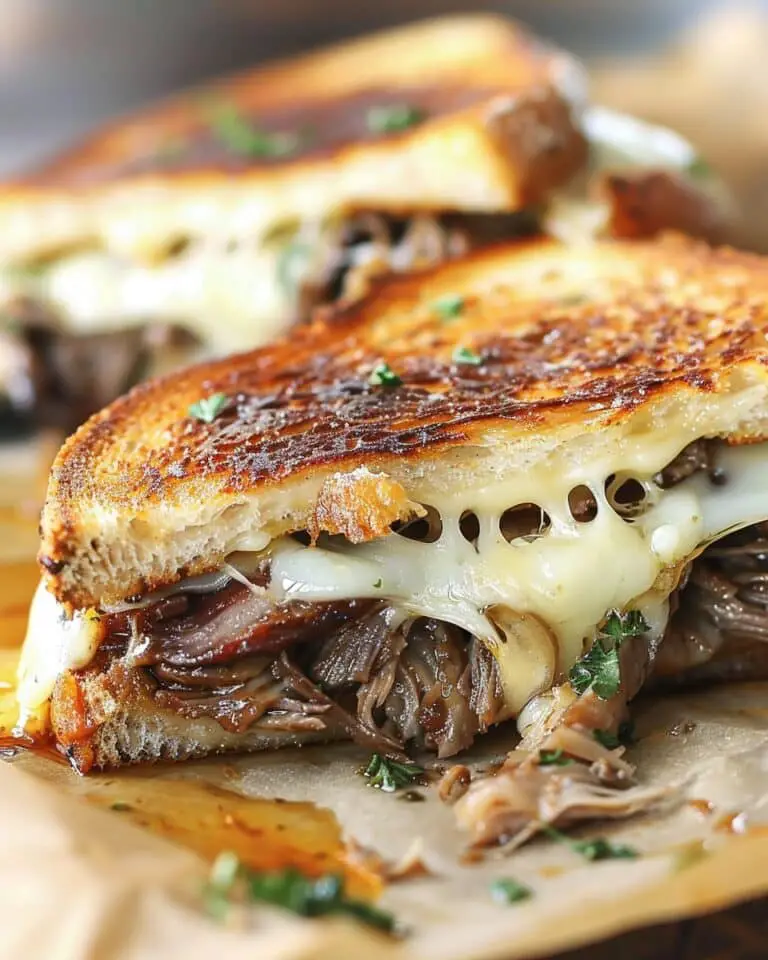 French Dip Grilled Cheese