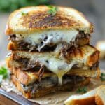 French Dip Grilled Cheese