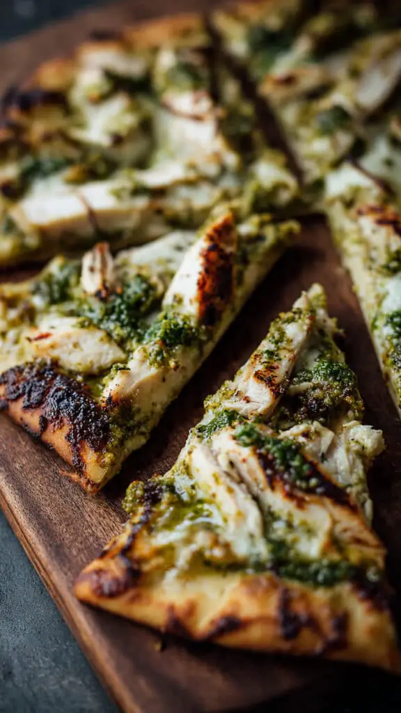 Pesto Chicken Pizza