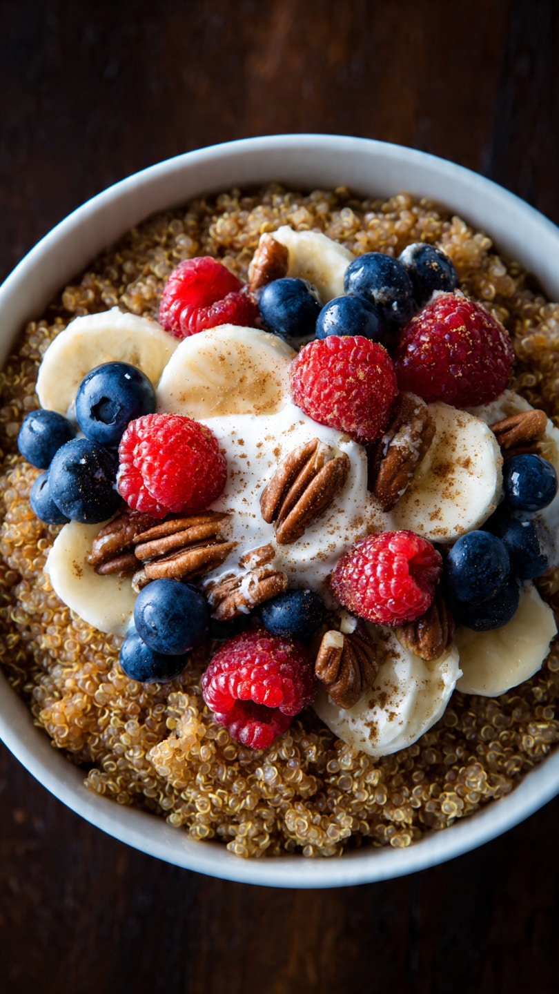 Cinnamon Toast Breakfast Quinoa