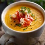 Seafood Bisque with Crab, Shrimp, and Lobster
