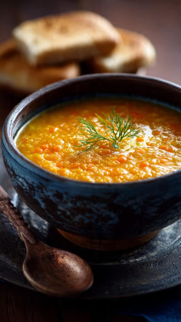 The Best Carrot and Lentil Soup