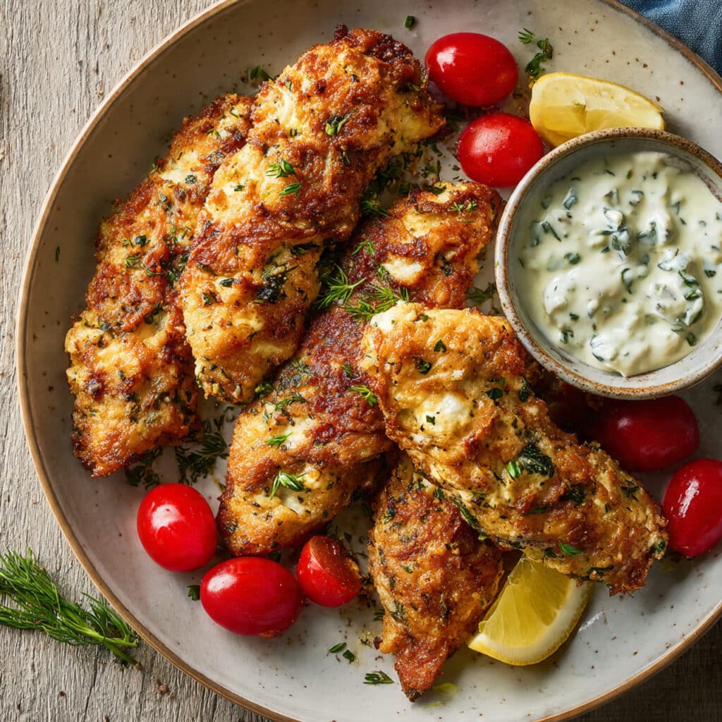 Delicious Greek Chicken Tenders