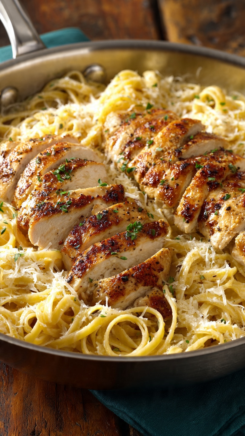 Parmesan Marry Me Chicken Pasta