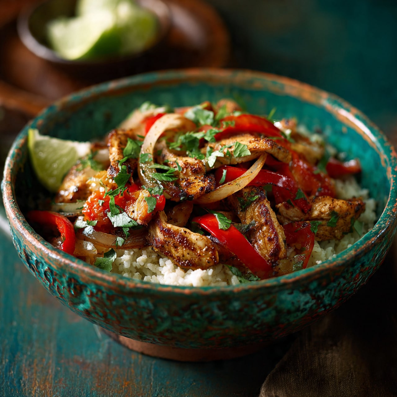Chicken Fajita Bowl