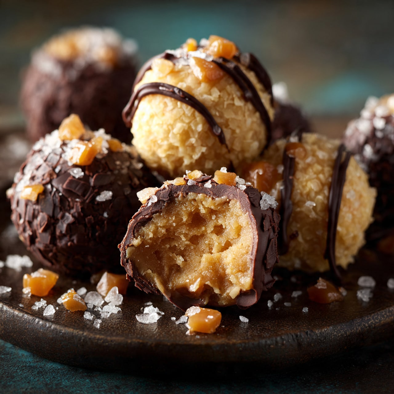 Salted Caramel Truffles Recipe
