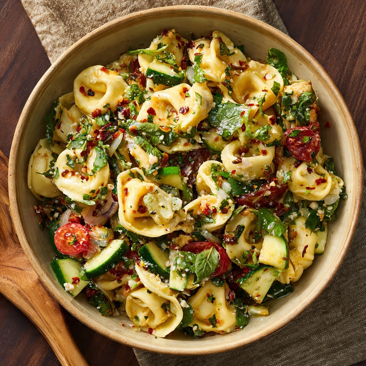 Tasty Grinder Tortellini Salad