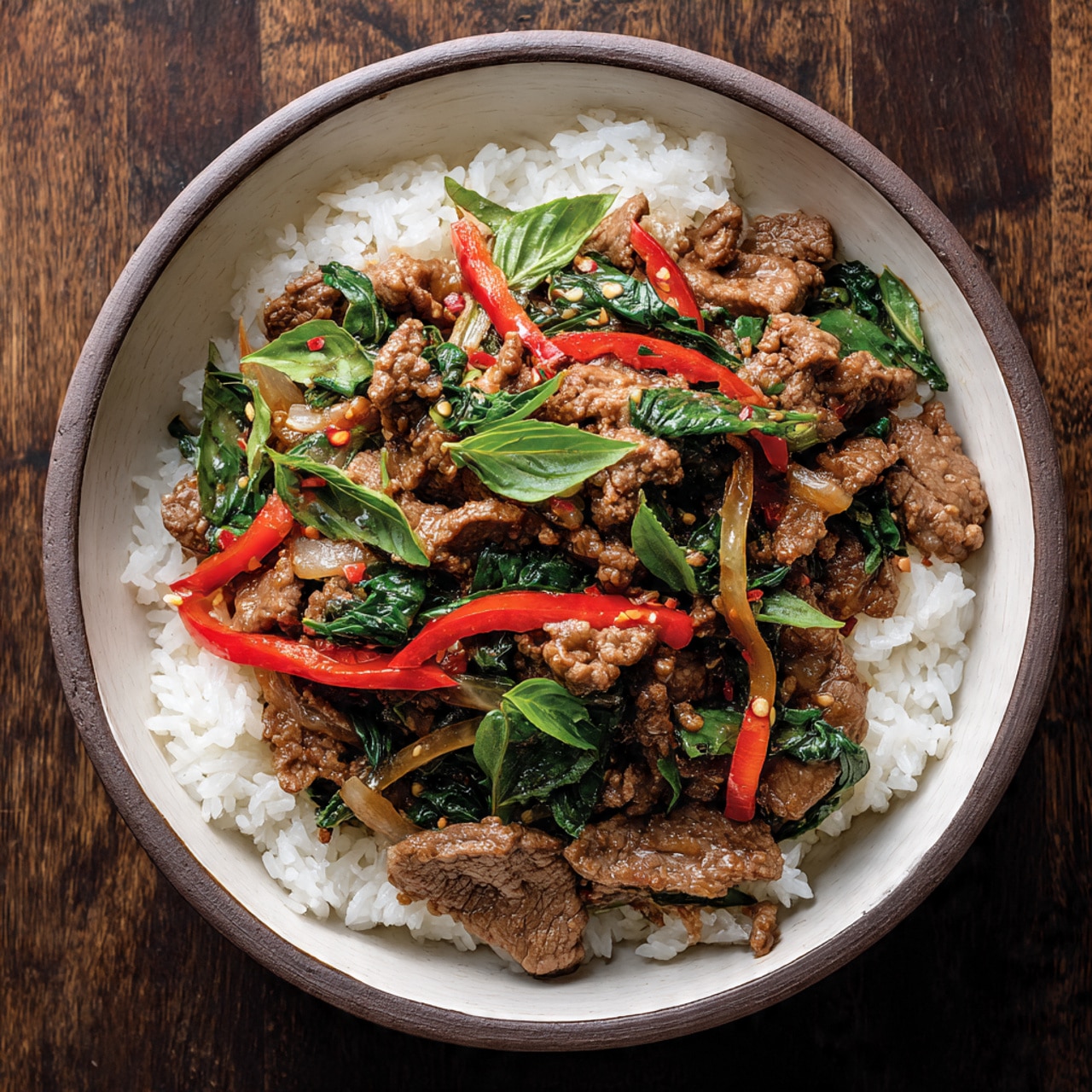 Thai Basil Beef Stir-Fry