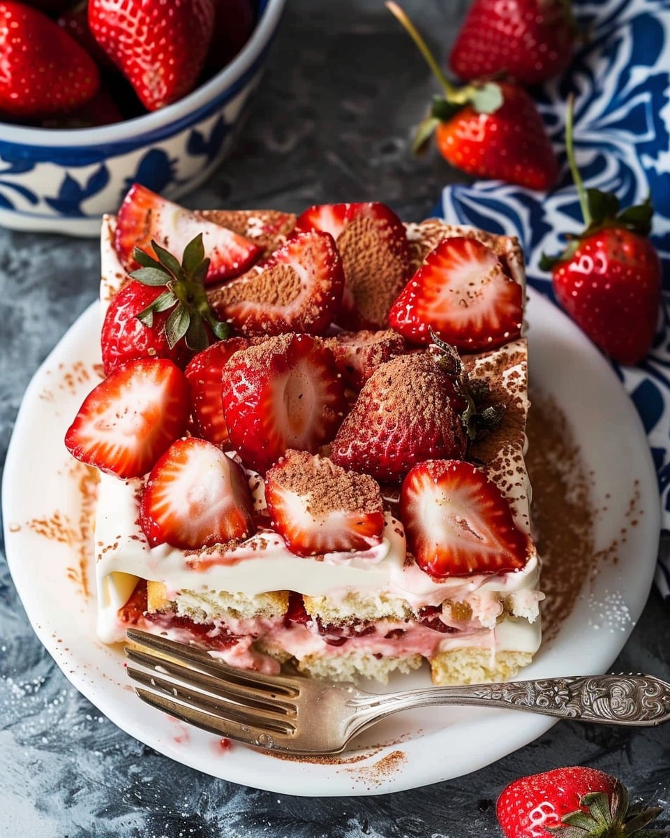 Strawberry Tiramisu