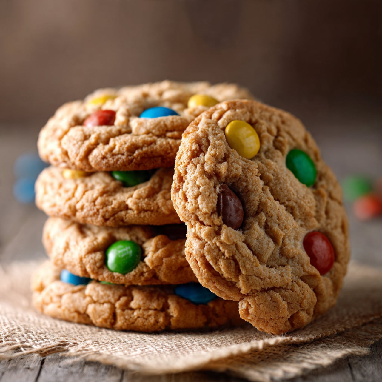 Peanut Butter M&M Cookies