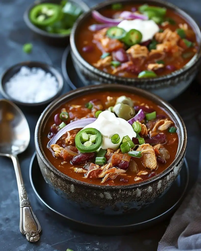 Slow Cooker Chicken Chili