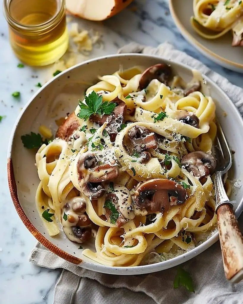 Mushroom Pasta