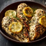 Slow Cooker Lemon Herb Chicken