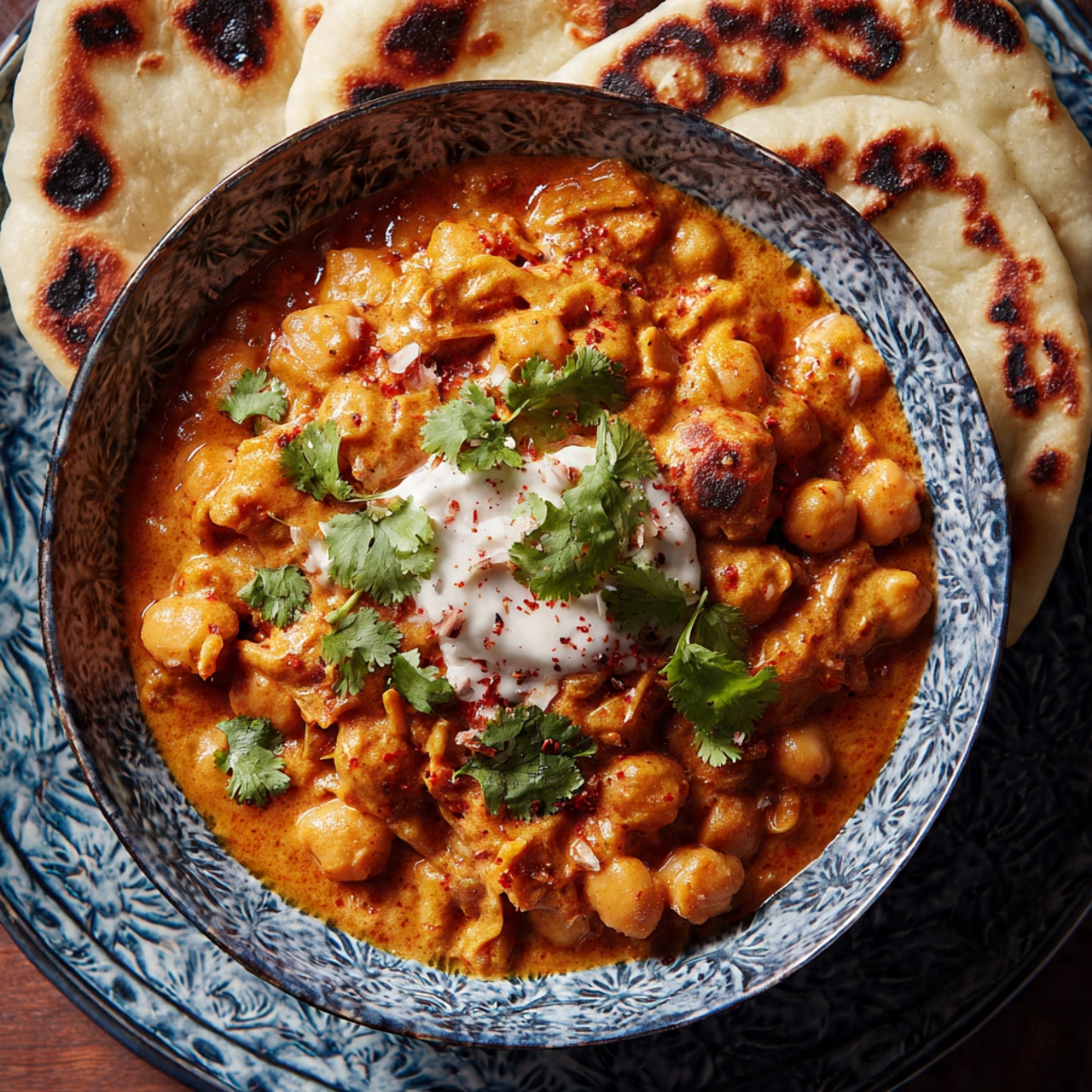 Indian Butter Chickpeas