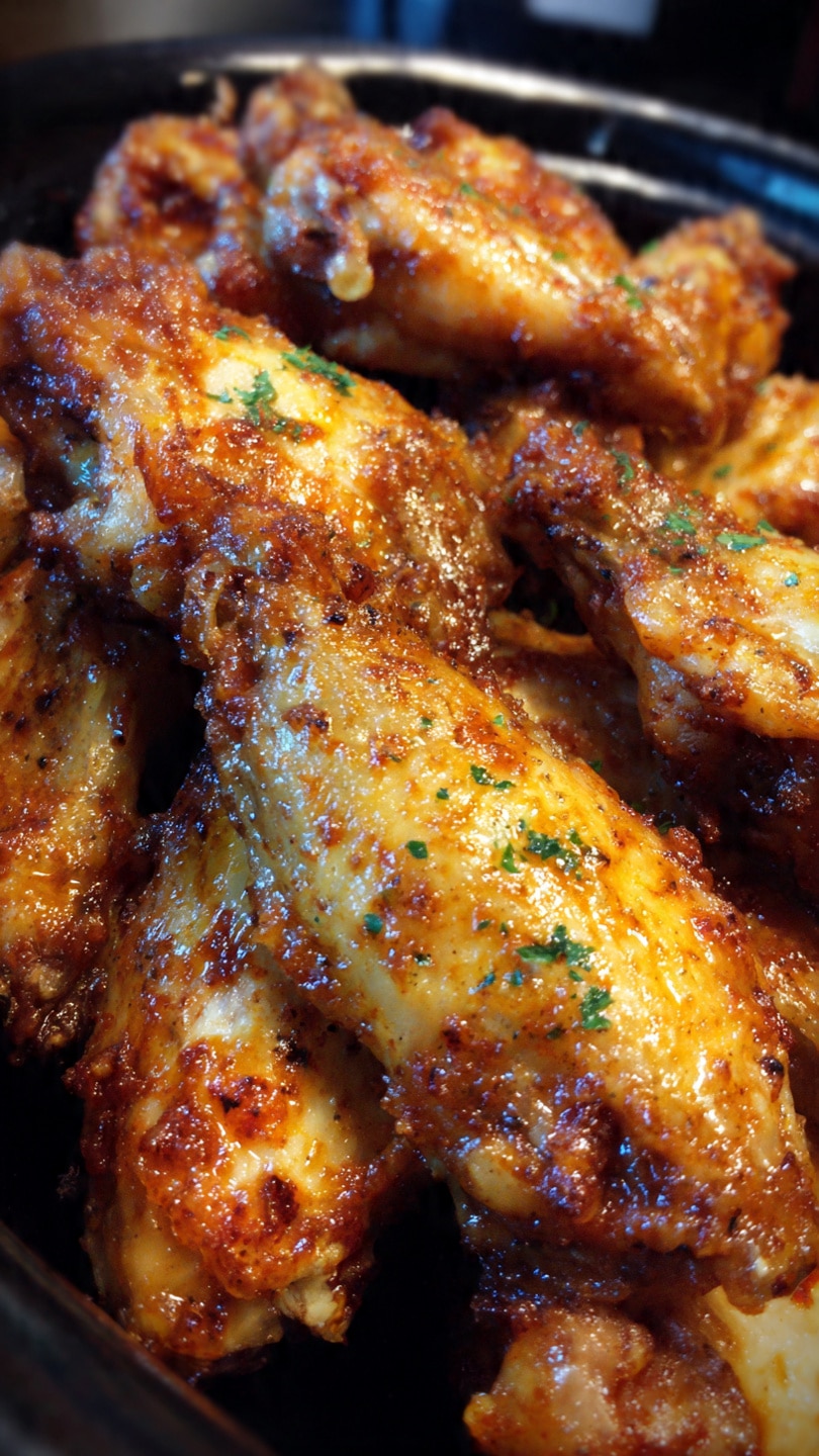 Crockpot Honey Chipotle Chicken Wings