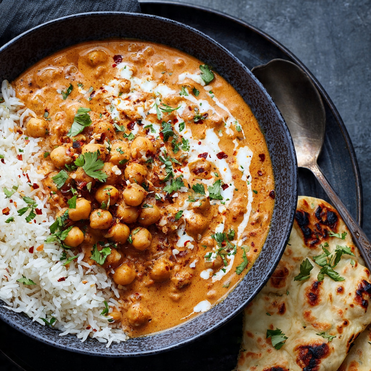 Indian Butter Chickpeas