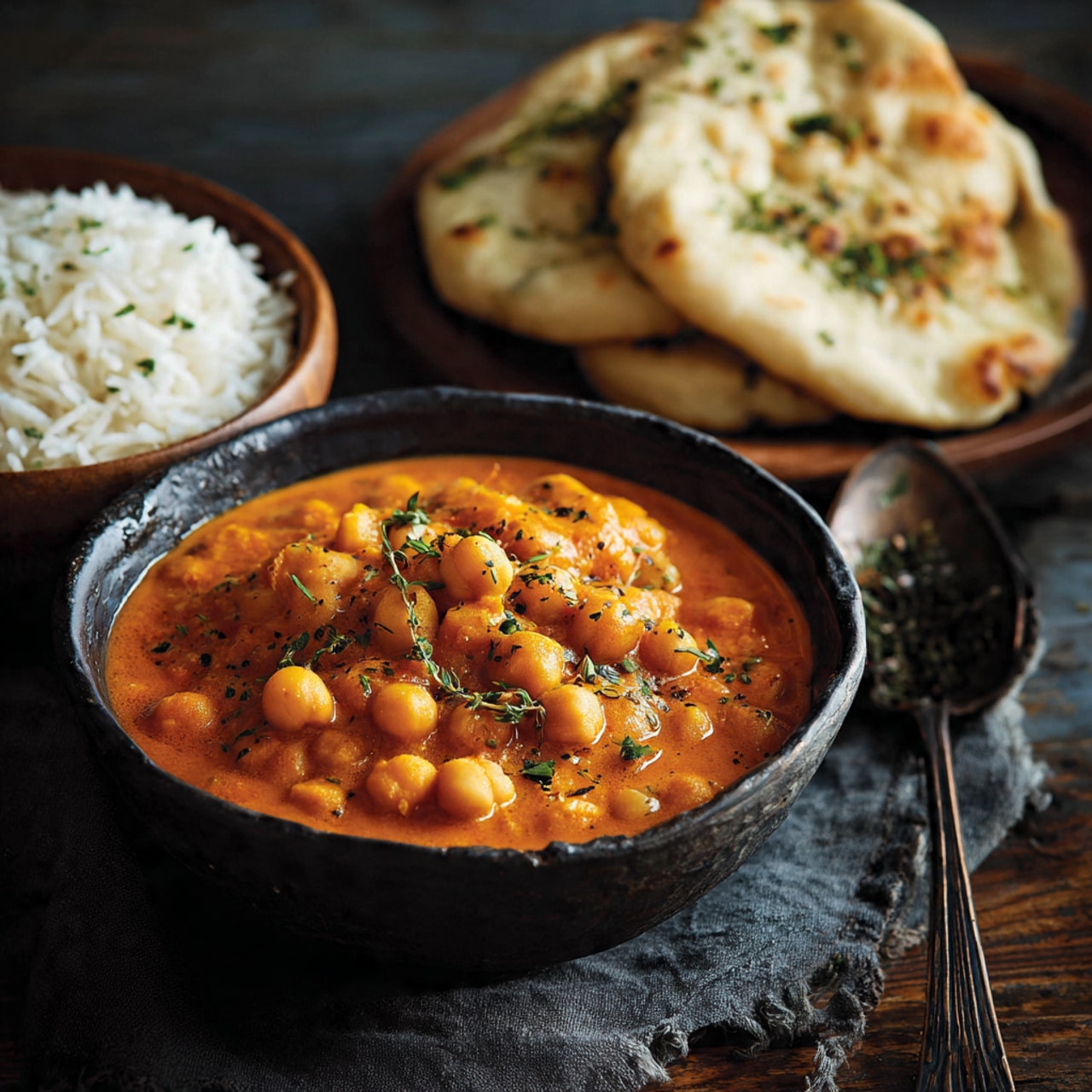 Indian Butter Chickpeas
