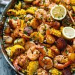 One-Pan Garlic Butter Shrimp Boil