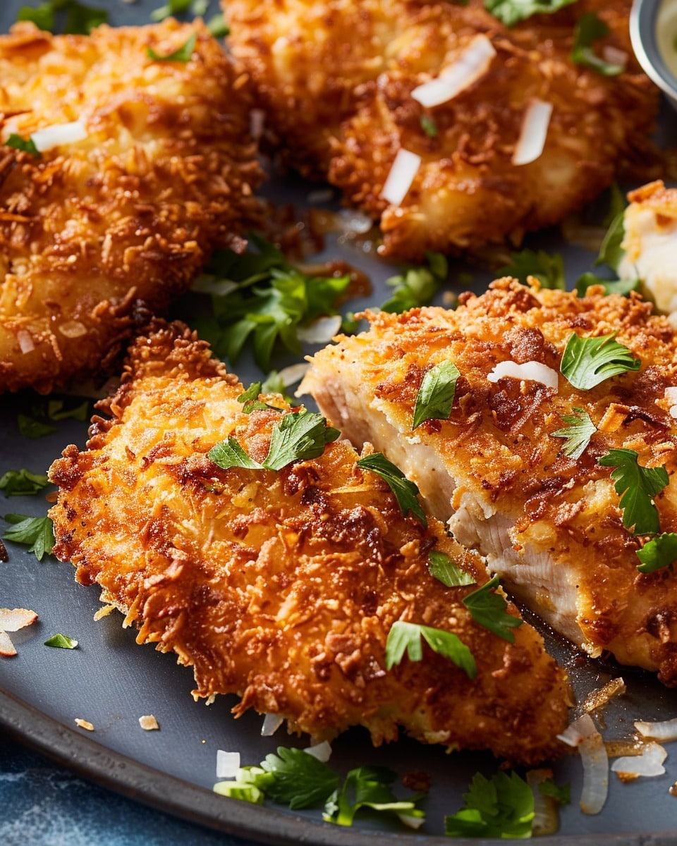 Crunchy Coconut Chicken