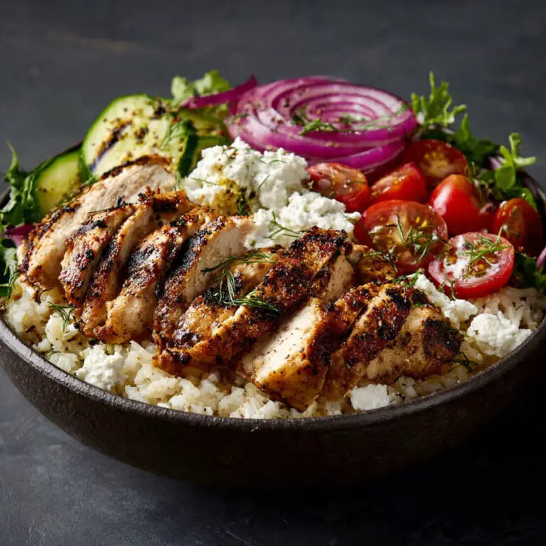 Greek Chicken Bowls