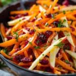 Refreshing Apple Cranberry Carrot Salad