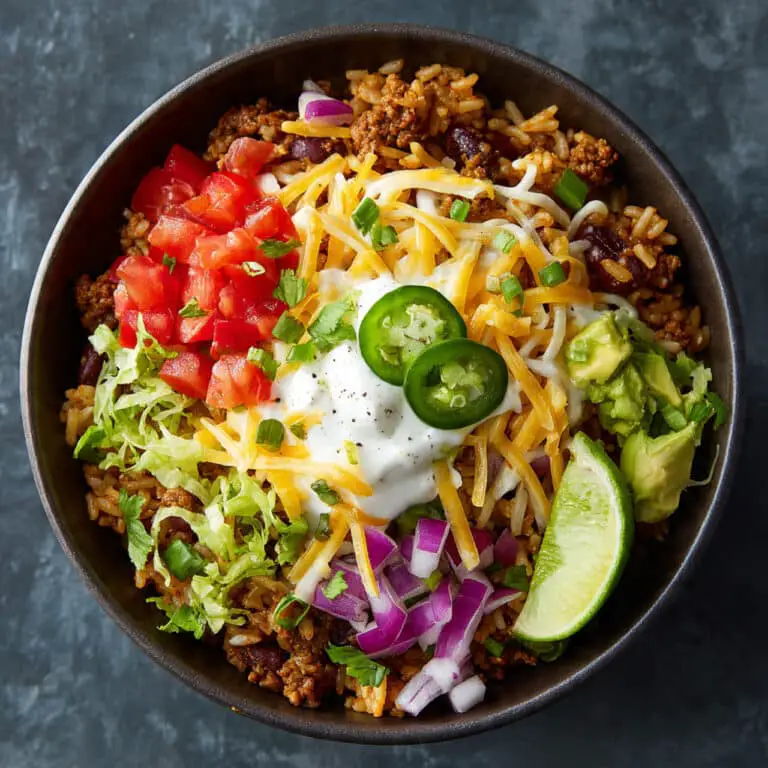Ultimate Easy Taco Rice Bowl