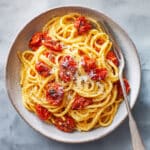 Creamy Roasted Tomato & Garlic Ricotta Pasta