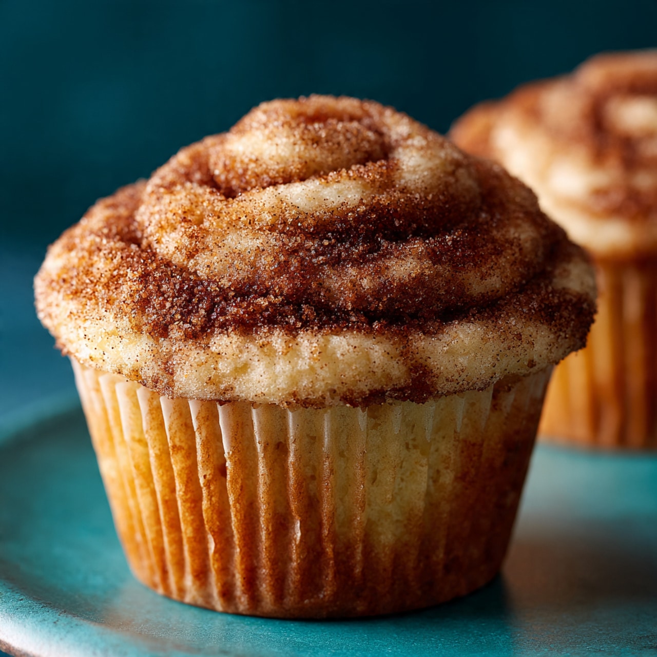 Cinnamon-Swirl Snickerdoodle Cupcakes