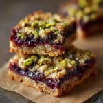 Try Blackberry Pistachio Dream Bars