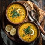 Healing Golden Lemon Lentil Soup