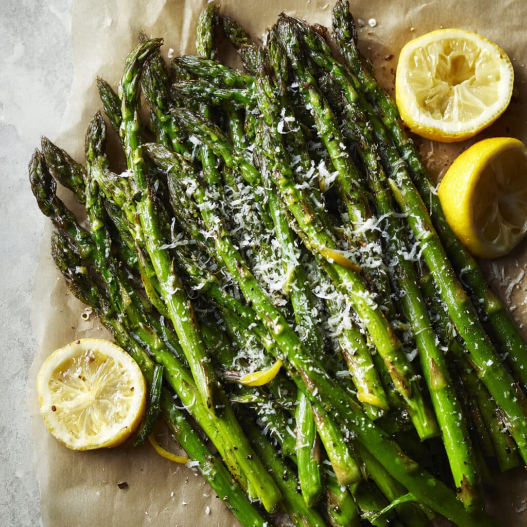 Asparagus with Lemon & Parmesan