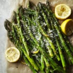 Asparagus with Lemon & Parmesan