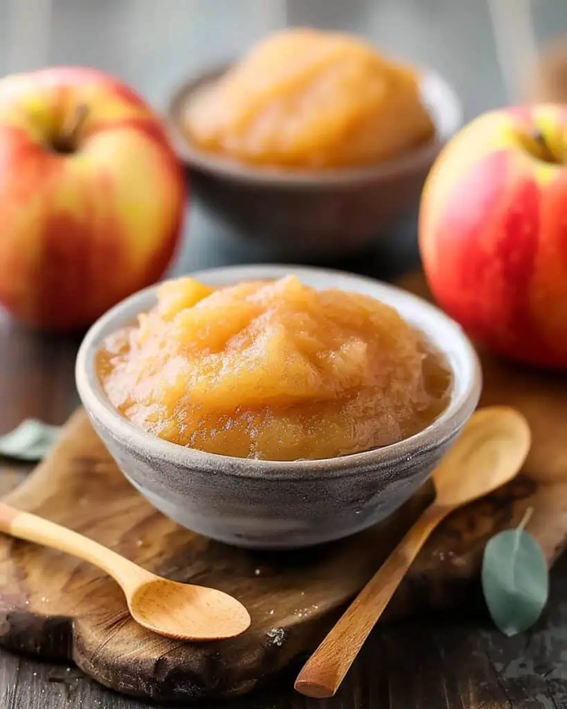 Easiest No Peel Applesauce