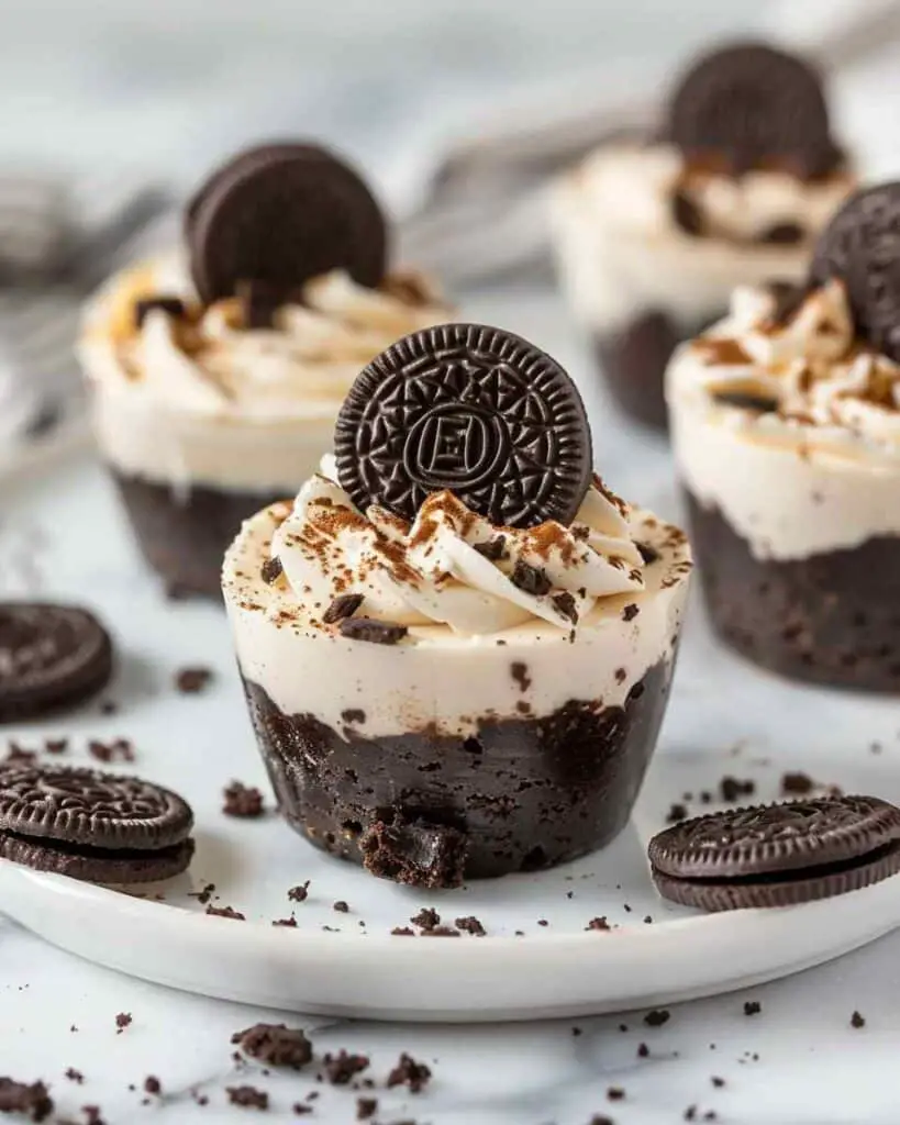 Oreo No-Bake Cheesecake Cups