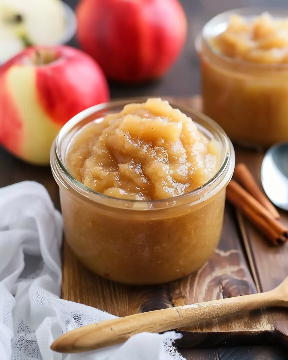 Easiest No Peel Applesauce