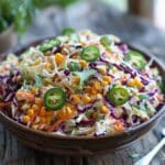 Jalapeno Corn Coleslaw