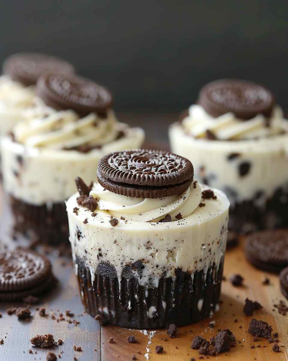 Oreo No-Bake Cheesecake Cups