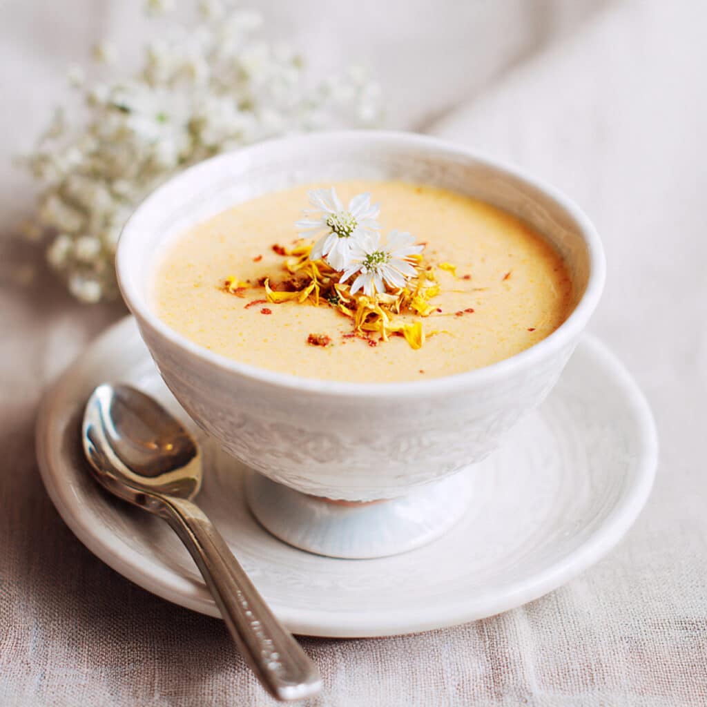 Chilled Peach Soup