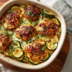 The Comforting Mediterranean Chicken Zucchini Bake