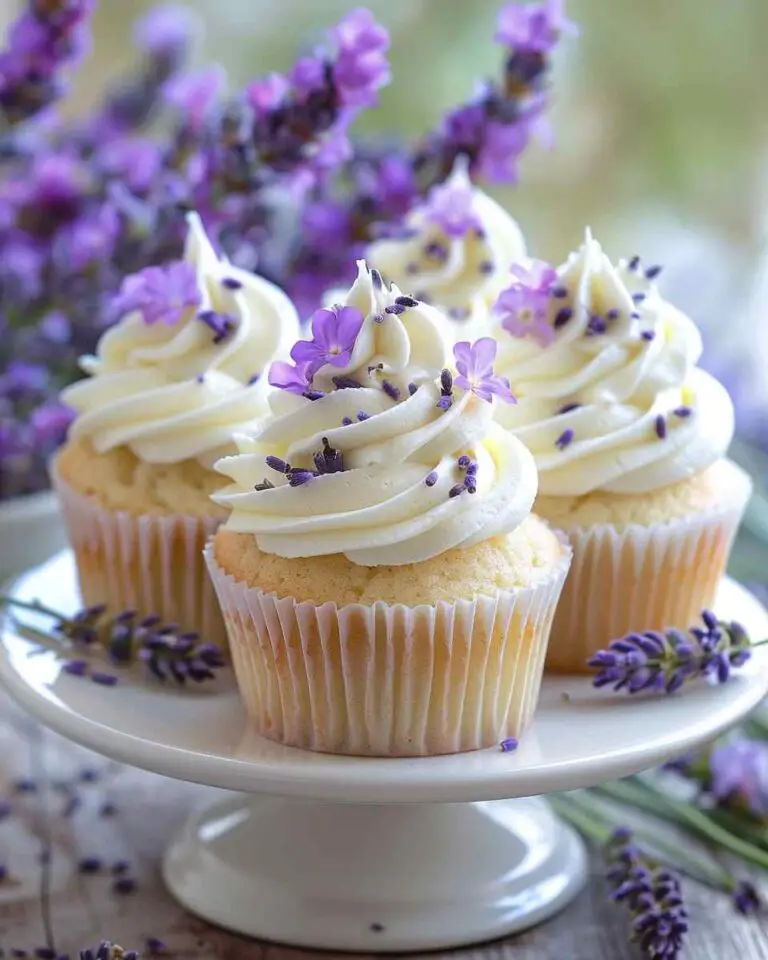 Lemon Lavender Cupcakes