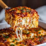 Easy Pizza Casserole Low Carb